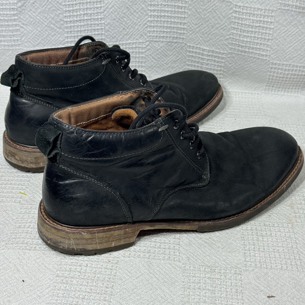 Florsheim Lodge Men's Plain Toe Chukka Black Boot Size 9‎